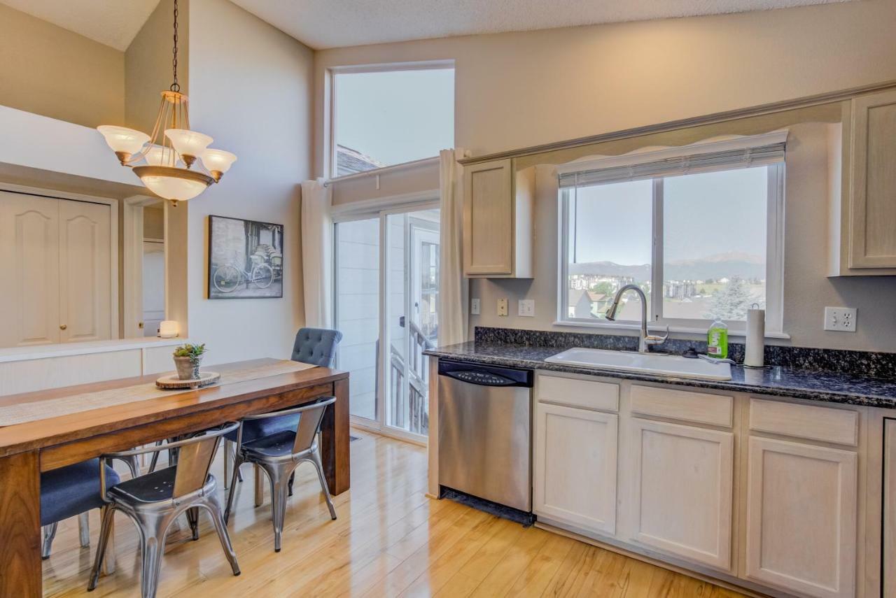 Cozy 4Br House With Peak Views In Colorado Springs Villa Esterno foto