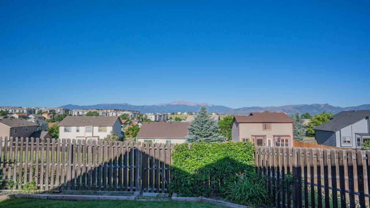 Cozy 4Br House With Peak Views In Colorado Springs Villa Esterno foto