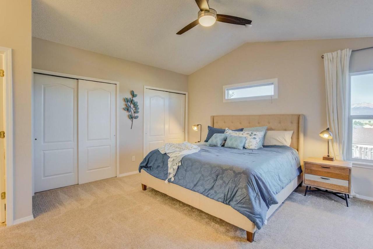 Cozy 4Br House With Peak Views In Colorado Springs Villa Esterno foto