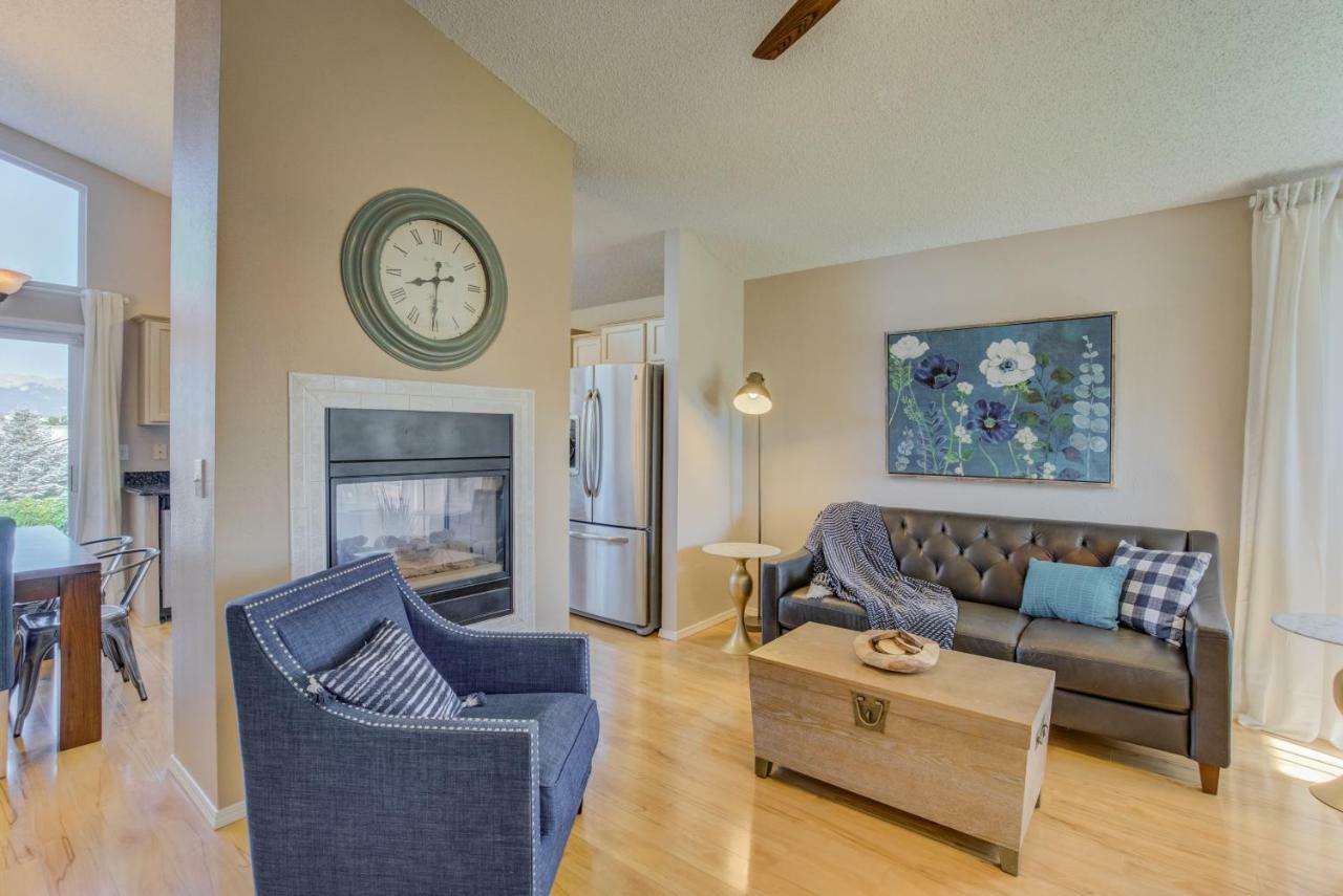 Cozy 4Br House With Peak Views In Colorado Springs Villa Esterno foto